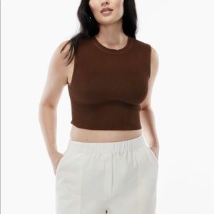 Babaton sculpt knit muscle tank